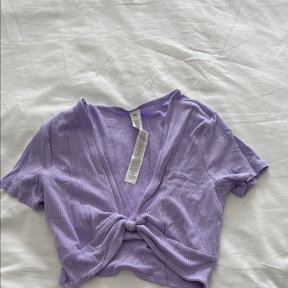 ALO Yoga Purple Women's Top